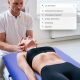Lettino da massaggio | Legno | Portatile| 180x60 cm| Massaggio| Blu |CM-01 BASIC| Mobiclinic - Foto 4
