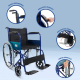 Sedia a rotelle pieghevole | Ruote grandi | Leggera | Ortopedica | Blu | Alcázar | Mobiclinic - Foto 3