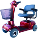 Scooter elettrico per disabili | Auton. 34 km | Sedile girevole e piegabile | 12V | Bordeaux| Piscis | Mobiclinic - Foto 1