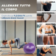 Palla per pilates | 58 cm | Antiscivolo | Antiforo | Include pompa per gonfiarla | Lavabile | Viola | PY-01 | Mobiclinic - Foto 5