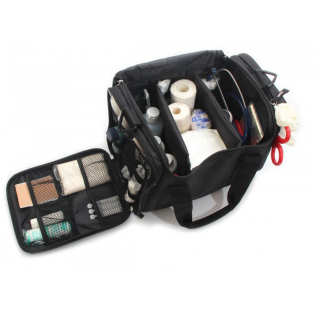 Borsa di primo soccorso Primo soccorso Zaino emergenze Nero