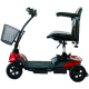 Scooter per mobilità ridotta | Auton. 10 km | 4 ruote | Compatto e smontabile | 12V | Rosso | Virgo | Mobiclinic - Foto 1