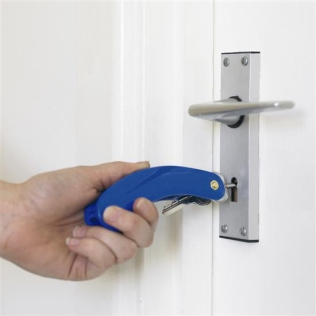 Impugnatura ergonomica chiavi | Gira-chiavi | Portachiavi | 3 chiavi | Blu
