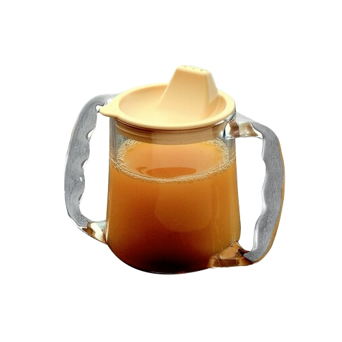 Tazza con doppio manico e coperchio con beccuccio (Emo)