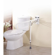Maniglione bagno | Impugnatura doppia | Rimovibile | Sicurezza | Regolabile in altezza | Alluminio | Mobiclinic - Foto 12