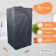 Tenda coltivazione | Impermeabile | Nero| Nylon | Carico massimo 28 kg | Fondo rimovibile | Barre sostegno |Growbox | Mobiclinic - Foto 4