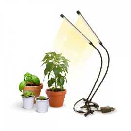 Lampada per coltivazione | LED | 6000K| Nero|Growflex x2| Mobiclinic
