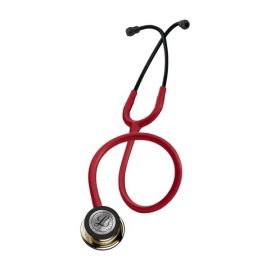 Stetoscopio da monitoraggio | Bordeaux | Rifinitura color oro e negro | Classic III | Littman