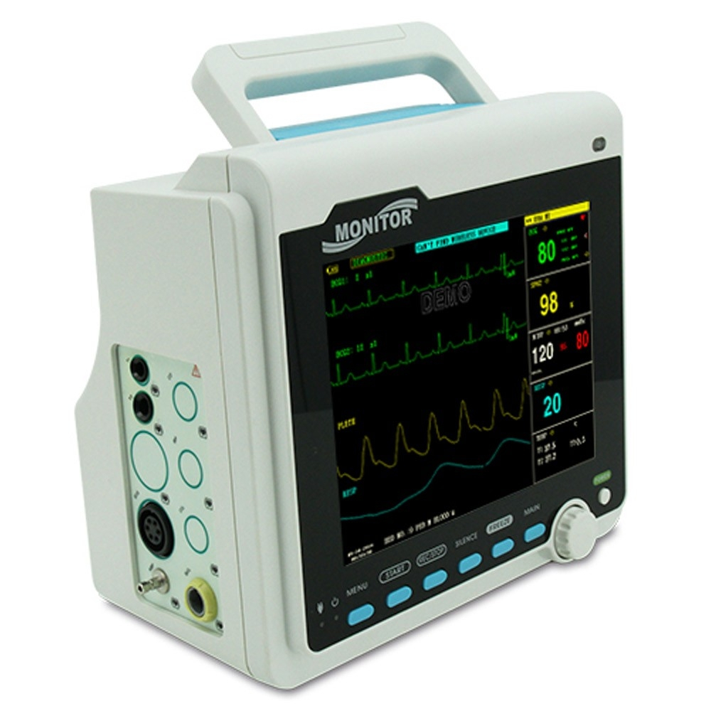 Monitor multiparametrico, monitor parametri vitali, portatile, cms6000, mobiclinic