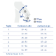 Ginocchiera elastica |Rotula con cuscinetto | Cinghie laterali | Beige | Varie misure | GenuTrain P3 - Foto 5