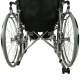 Sedia a rotelle pieghevole | Schienale reclinabile| Ortopedico | Poggiagambe e poggiatesta | Obelisco | Mobiclinic - Foto 3