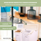 Contenitore per mangimi | 8 Kg - 20 L | Chiusura sicura | Con ruote | Include paletta e misurino | Bianco | FeedPet | Mobiclinic - Foto 4