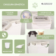 Contenitore per mangimi | 8 Kg - 20 L | Chiusura sicura | Con ruote | Include paletta e misurino | Bianco | FeedPet | Mobiclinic - Foto 5