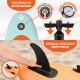 Tavola da surf gonfiabile | 320 x 83 cm |Pagaia regolabile | Pompa | Cintura di sicurezza | Zaino da viaggio | Lilo | Mobiclinic - Foto 4