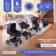 Passeggino 3in1 |Pieghevole |Taglia I |FiltroUV50+| Zanzariera sacco bolla antipioggia |Peso max.22kg|Grigio|Darky |Mobiclinic - Foto 1