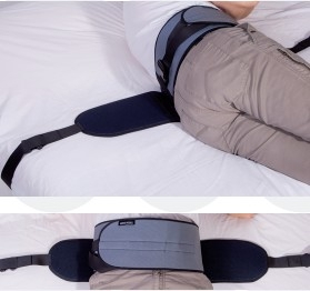 Cintura di contenimento per letto, imbottita, chiusura con fibbia, per letti da 90 cm