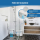 Sedia da bagno | Altezza regolabile | Schienale | Seduta a U | Marisma | Mobiclinic - Foto 4
