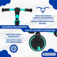 Triciclo 5 in 1 | Convertibile | Regolabile | Max 25 kg | Leggero | 1,5-5 anni | Blu | Chase | Mobiclinic - Foto 4