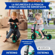Triciclo 5 in 1 | Convertibile | Regolabile | Max 25 kg | Leggero | 1,5-5 anni | Blu | Chase | Mobiclinic - Foto 5