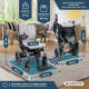 Sedia a rotelle elettrica | Pieghevole | Alluminio | Doppia modalità | Autonomia di 20 km | Fino a 100 kg | Verona | Mobiclinic - Foto 1
