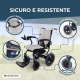 Sedia a rotelle elettrica | Pieghevole | Alluminio | Doppia modalità | Autonomia di 20 km | Fino a 100 kg | Verona | Mobiclinic - Foto 2
