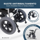 Sedia a rotelle elettrica | Pieghevole | Alluminio | Doppia modalità | Autonomia di 20 km | Fino a 100 kg | Verona | Mobiclinic - Foto 5