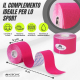 Confezione Kinesiotape | Bendaggio neuromuscolare | 12pz | 5cm X 5 mt | Mobitape | Mobiclinic - Foto 14