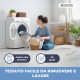 Cuscino da allattamento | 3 in 1 | Multiposizione | Corde regolabili | Lavabile in lavatrice | Stampa Vichy | Aura | Mobiclinic - Foto 7