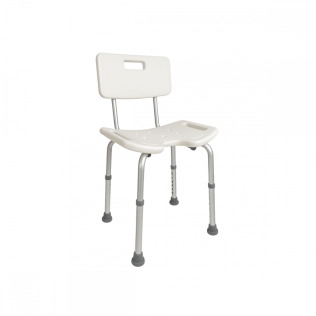Sedia da bagno | Altezza regolabile | Schienale | Seduta a U | Marisma | Mobiclinic