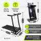 Tapis roulant piegante|Altoparlante Bluetooth |12km/h|Sistema elevazione|App Schermo LCD 139x62x114|Silenzioso|ETNA |Mobiclinic - Foto 2