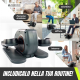 Mini ellittica | 10 velocità | Schermo LCD | Pedali antiscivolo | Grigio | Veleta | Mobiclinic - Foto 6