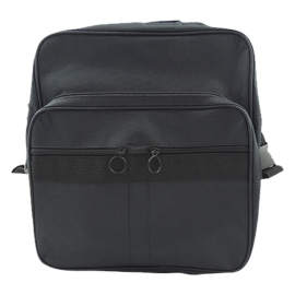 Borsa per sedia a rotelle di grande capacità | 4 tasche con cerniere | Regolabile con 2 cinturini in velcro
