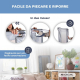 Barriera letto | Pieghevole | Trasportabile | Doppio fissaggio | 150 cm| Portata max. 25kg | Sognante | Mobiclinic - Foto 3