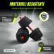 Coppia di manubri 30 kg | Regolabili | 2 in 1 | Barra di collegamento | Portatile | Staccabile | Maxifit | Mobiclinic - Foto 6