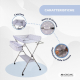 Fasciatoio | Altezza regolabile | Ruote con freno | Cintura di sicurezza | Contenitore | Pieghevole | Zoey | Mobiclinic - Foto 6