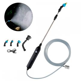 Spruzzatore elettrico | 4 ugelli | 60-85 cm | Tubo flessibile 3M | 2500 mAh | Utilizzo 2-3 ore | Profumig | Mobiclinic
