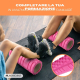 Rullo massaggiante | Gommapiuma | 14 x 33 cm | Versatile | Leggero | Previene gli infortuni | Arancione | FitRoller | Mobiclinic - Foto 5