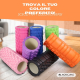 Rullo massaggiante | Gommapiuma | 14 x 33 cm | Versatile | Leggero | Previene gli infortuni | Arancione | FitRoller | Mobiclinic - Foto 13