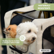 Rimorchio per cani e carrello da trasporto | 2 x 1 | Copertura impermeabile | 40kg | Oxford 600D| 123x67x100 cm | Mobiclinic - Foto 7