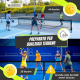 Set da pickleball | 4 racchette | 4 palline | Rete con ruote | Borsa per il trasporto | Grip antiscivolo | Mobiall | Mobiclinic - Foto 5