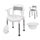 Sedia comoda | Altezza regolabile | Seduta e schienale imbottiti | Antiscivolo | 3500 ml | Guido | Mobiclinic - Foto 1
