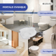 Bidet portatile | Agganciabile al WC | Uso domestico e clinico | Fino a 4 litri | Stabile | Plastica | Hana | Mobiclinic - Foto 6