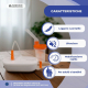 Nebulizzatore ad aria compressa | 2 maschere + boccaglio | Silenzioso | USB | Portatile e leggero | Nebumobi2 | Mobiclinic - Foto 3