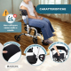 Deambulatore con poggiapiedi | Pieghevole | Alluminio | Freni su leve | Ruote 360º | Borsa | Porta bastone | Ibiza | Mobiclinic - Foto 7