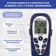 Elettrostimolatore portatile | Allevio del dolore con elettrodi |16 programmi | TENS eco basic - Foto 6