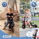 Triciclo 5 in 1 | Convertibile | Regolabile | Max 25 kg | Leggero | 1,5-5 anni | Rosa | Chase | Mobiclinic - Foto 6