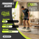 Piattaforma vibrante | 99 livelli di velocità | 9 programmi | Fasce elastiche | Schermo e telecomando | Karol | Mobiclinic - Foto 4