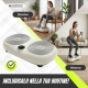Piattaforma vibrante | 99 livelli di velocità | 9 programmi | Fasce elastiche | Schermo e telecomando | Karol | Mobiclinic - Foto 6