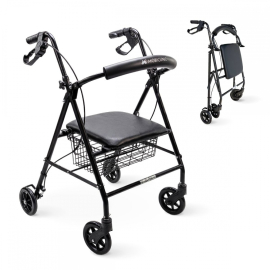 Walker | Pieghevole | Alluminio | Freni sulle maniglie |...