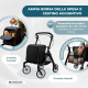 Deambulatore pieghevole | Carrello della spesa | Sistema frenante | Altezza regolabile | Borsa XXL | Formen | Mobiclinic - Foto 5